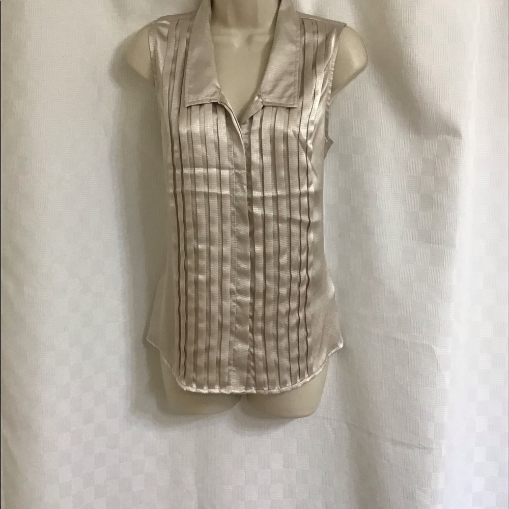 Banana Republic gold shirt